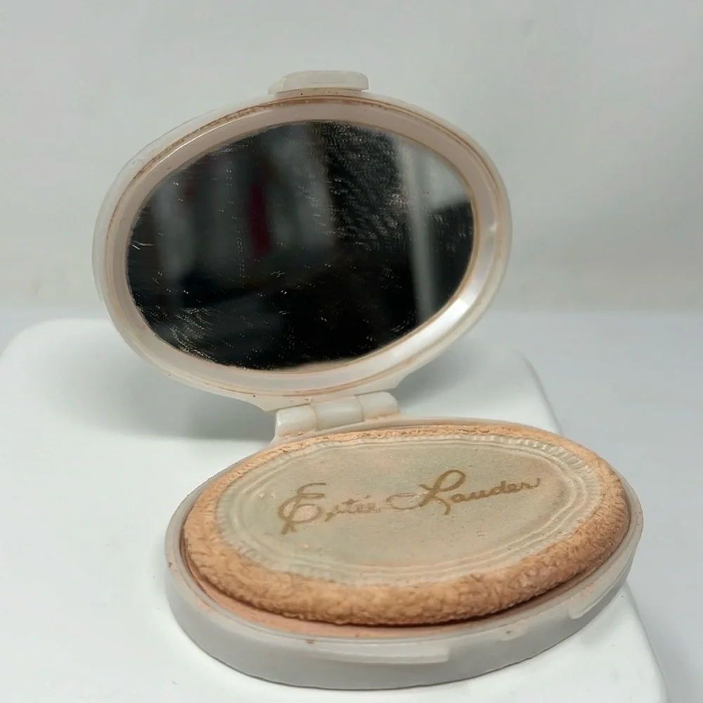 Vintage Estée Lauder Powder Compact with Puff
